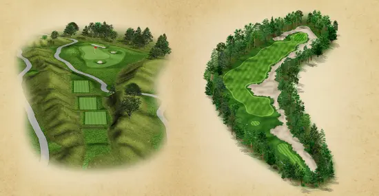 golf graphic