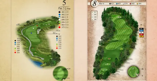 Green Golf Graphic
