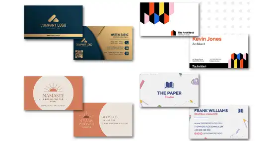 business card designing