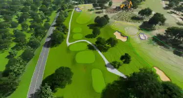 virtual golf course
